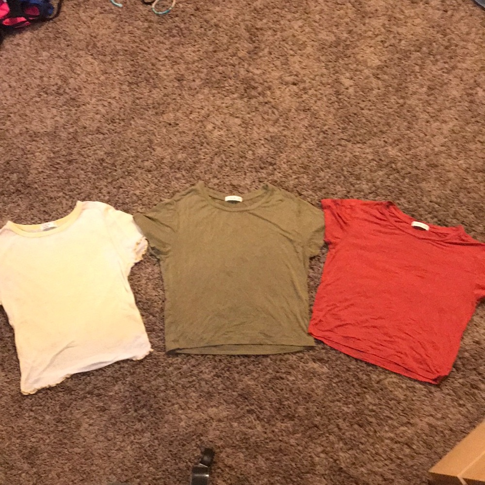 3 shirts